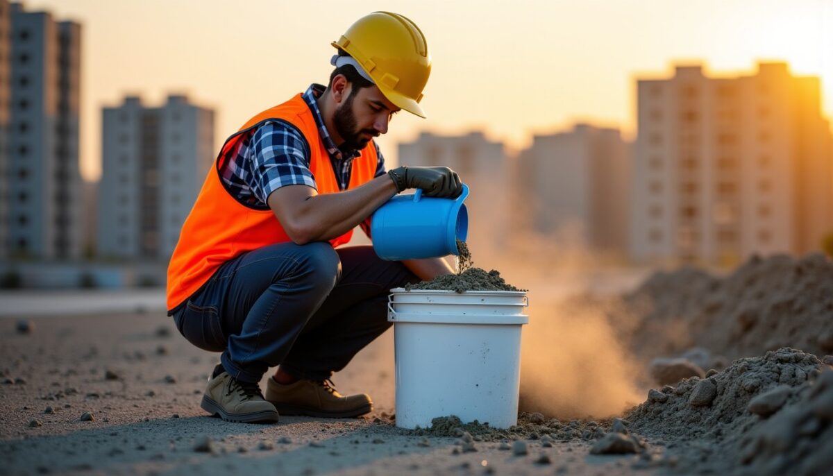 Quelle quantité d'eau faut-il pour 25 kg de ragréage ?
