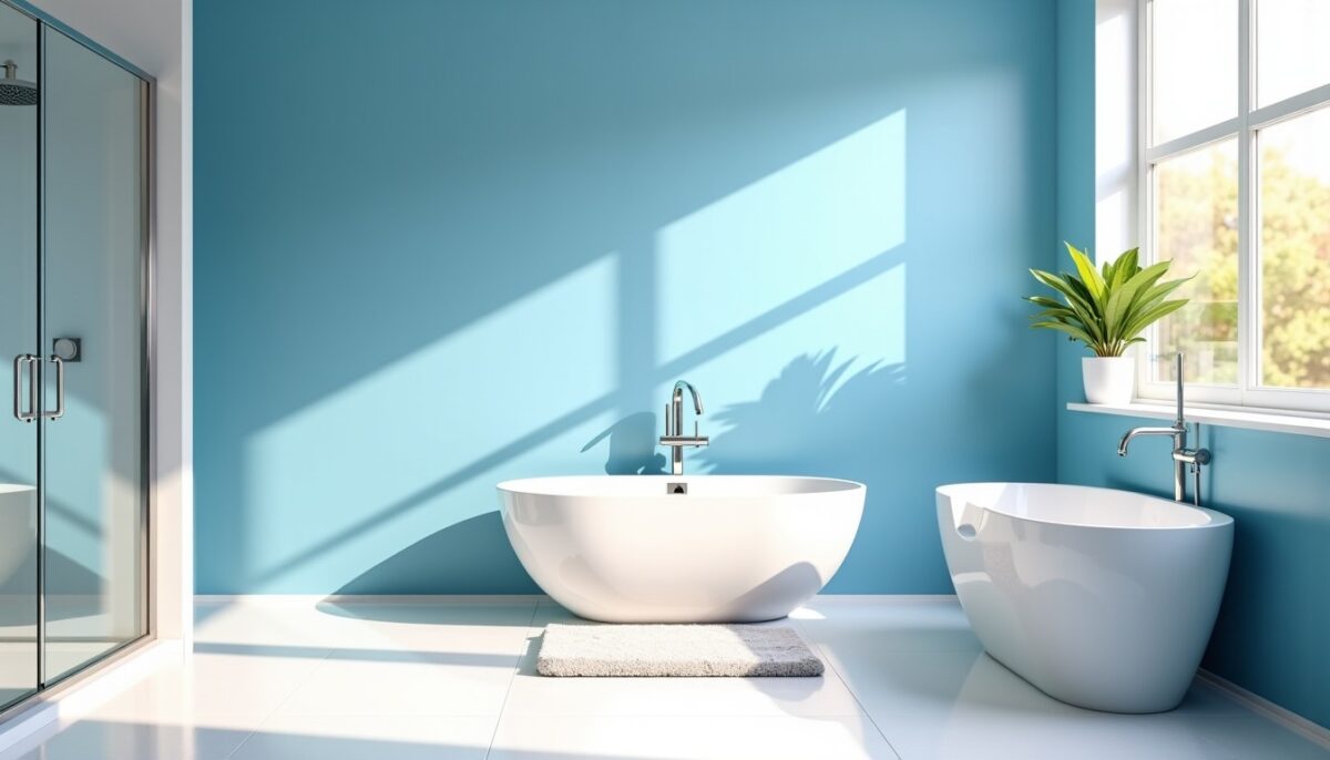 Le placo bleu hydrofuge : une solution adaptée aux salles de bain très humides ?