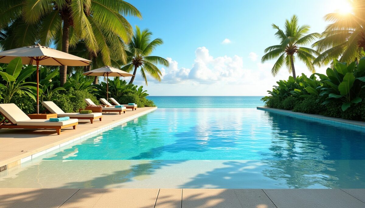 Piscine avec plage immergée : découvrez ses atouts et ses limites Piscine avec plage immergée : découvrez ses atouts et ses limites