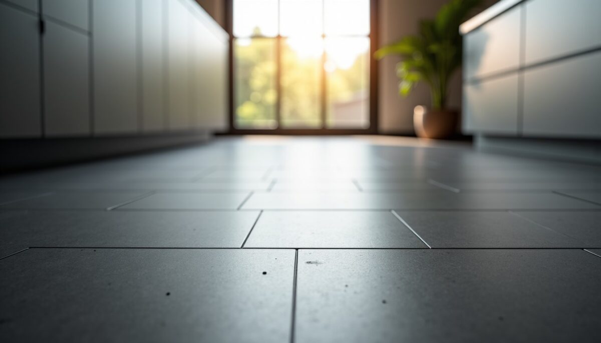 Carrelage anthracite : comprendre l'apparition des traces et astuces pour les éliminer efficacement