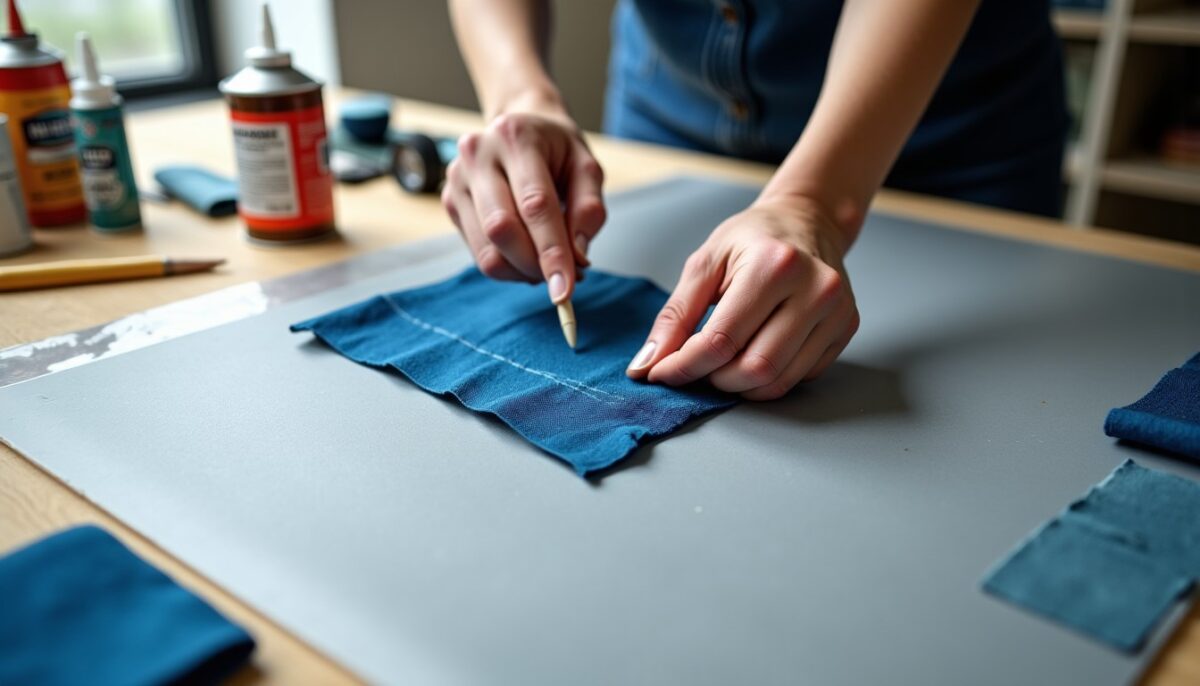 Les techniques et colles incontournables pour adhérer du tissu sur du plastique avec succès