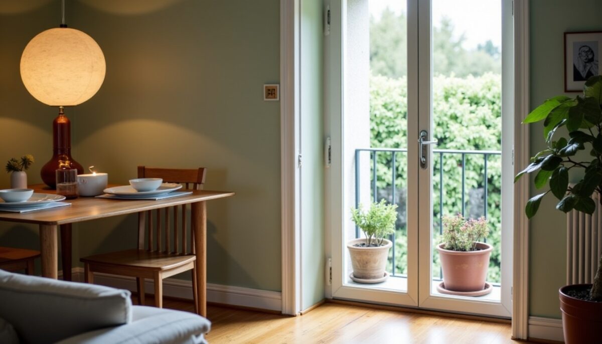 Idées créatives pour métamorphoser une porte vitrée à petits carreaux dans votre intérieur