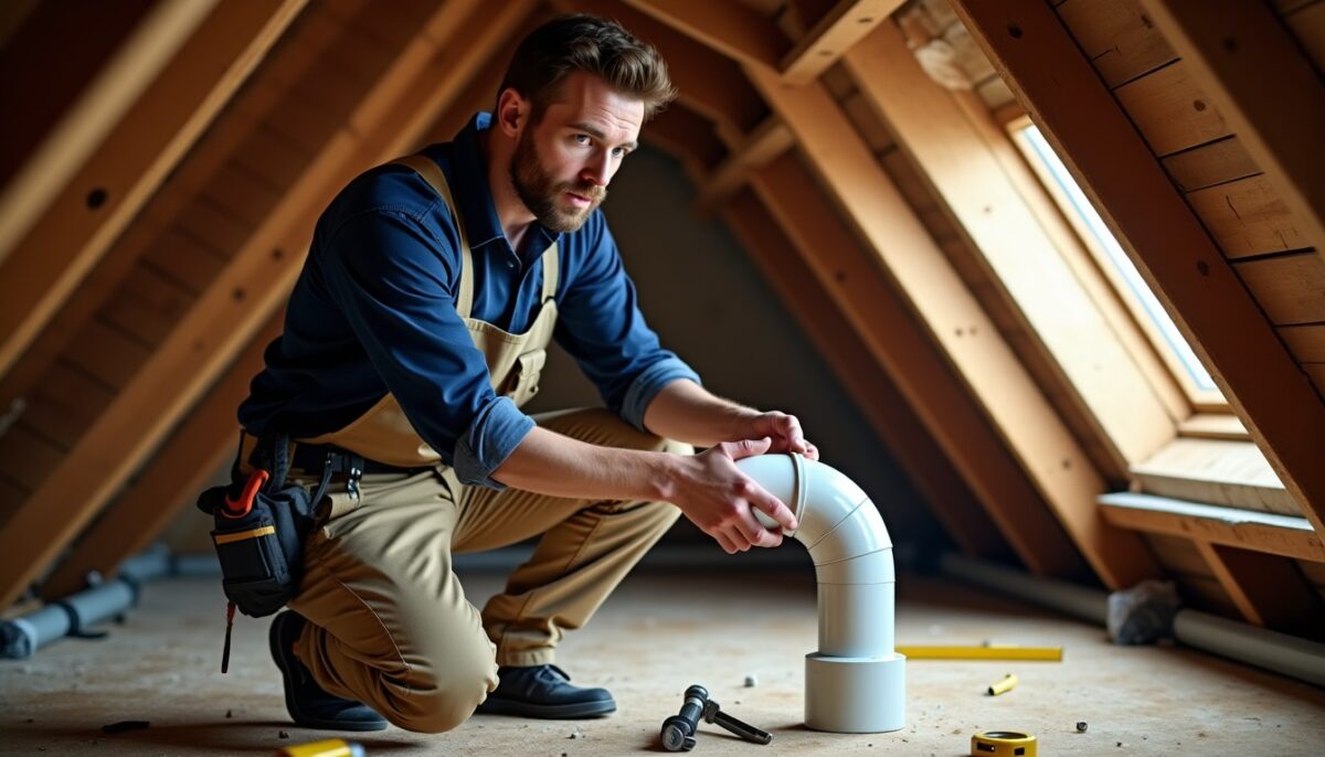 Comprendre l'utilité de la ventilation primaire en plomberie et guide pratique pour son installation dans vos combles