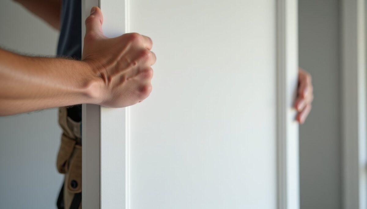 Guide pratique : Installer une porte sans cadre ni huisserie préexistante