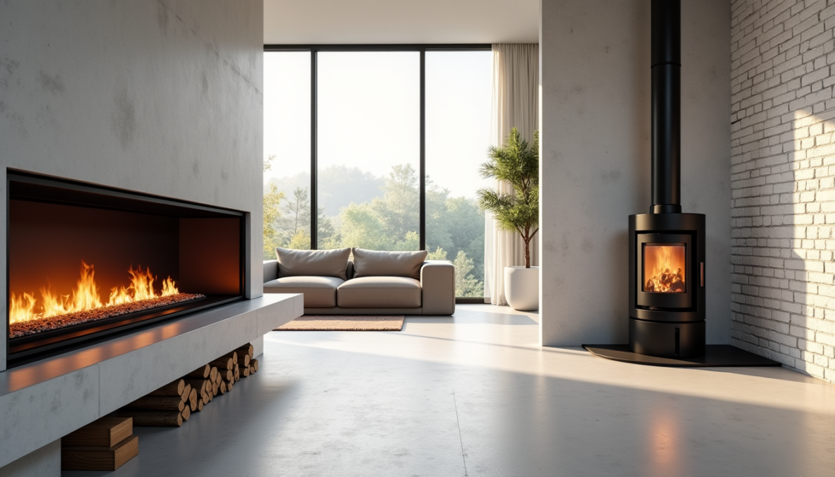 Typologie des foyers design avec cheminee-design-fr.com : panoramique, central et poêle